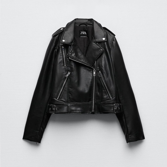 Zara Jackets & Blazers - Zara Faux Leather Jacket NWT Size XS